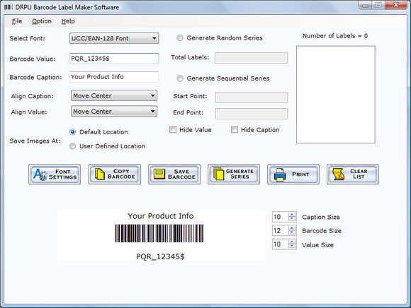 Barcode Reading Software