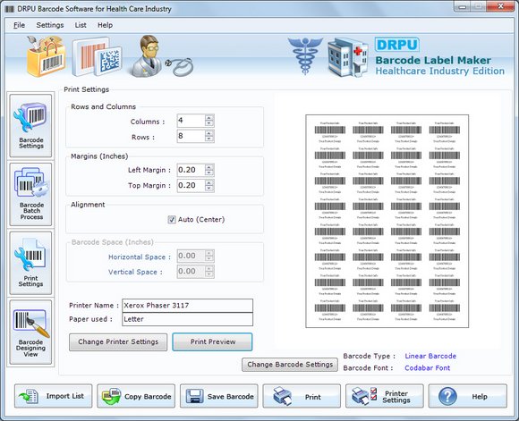 Barcode Software for Healthcare Industry