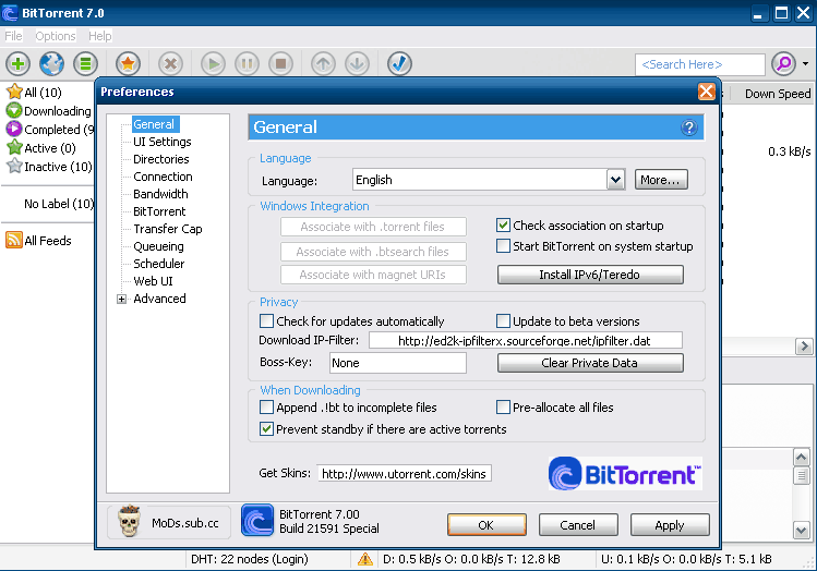 BitTorrent 7.6