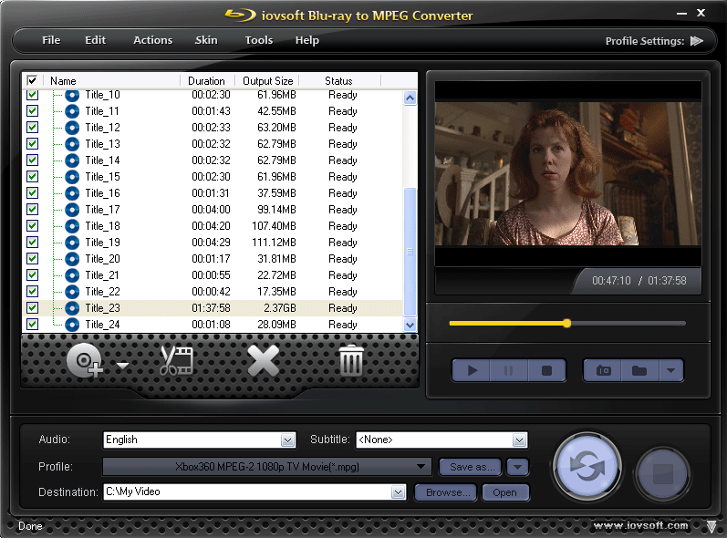 Blu-ray to MPEG Converter - pop