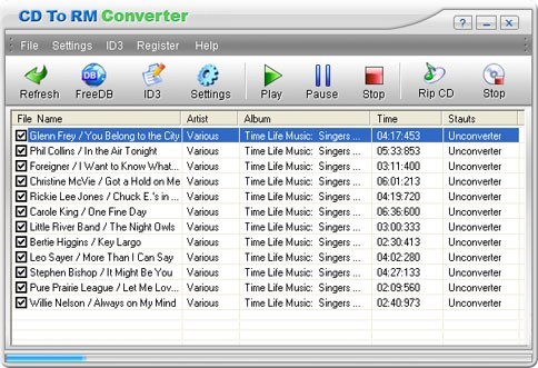 CD To RM Converter