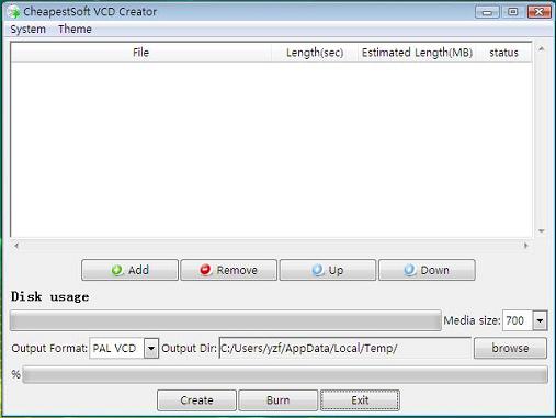 CheapestSoft VCD Creator
