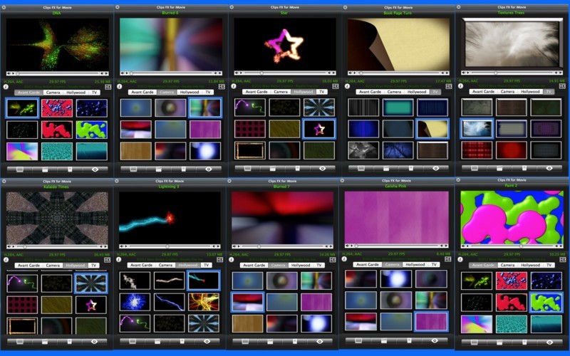 Clips FX for iMovie