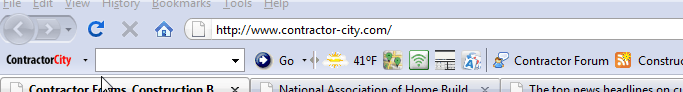 Contractor Toolbar for Firefox