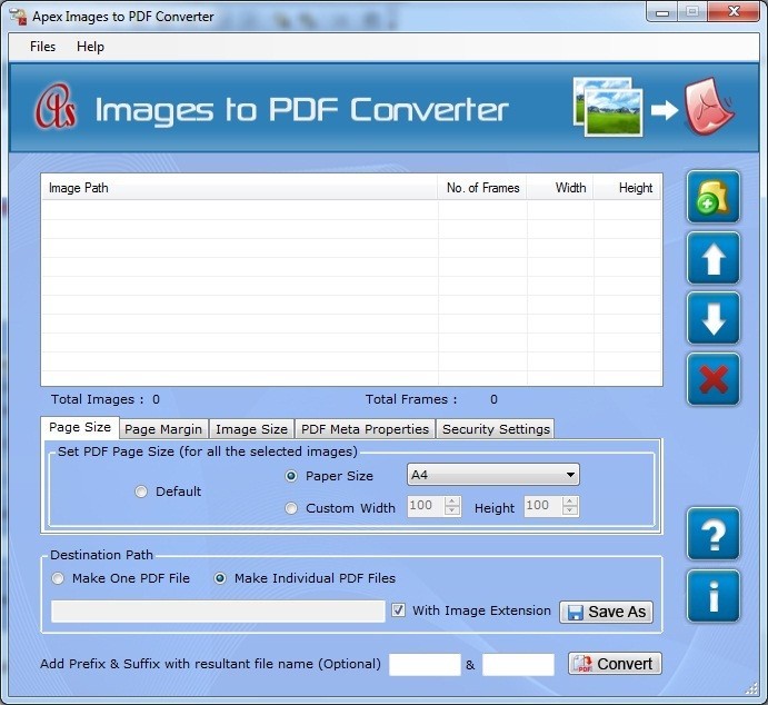Convert Scanned Images to PDF