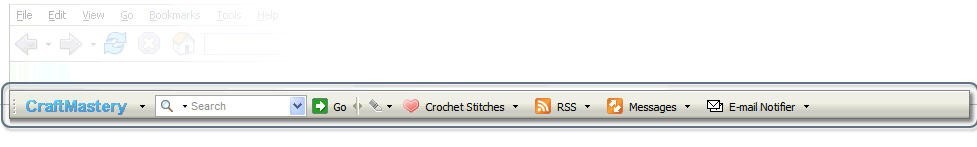 Crochet Stitches Explorer Toolbar