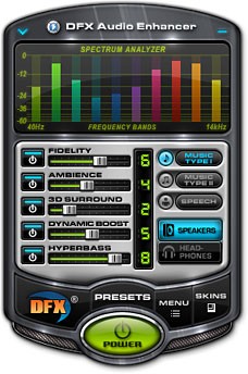 DFX 9 Audio Enhancer