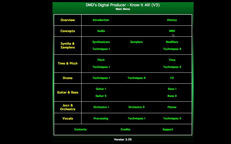 DMD's Digital Producer Know It All V3