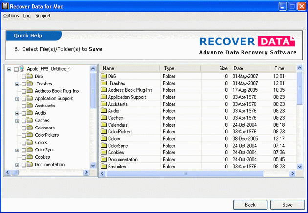 Data Recovery Software for Mac OS X