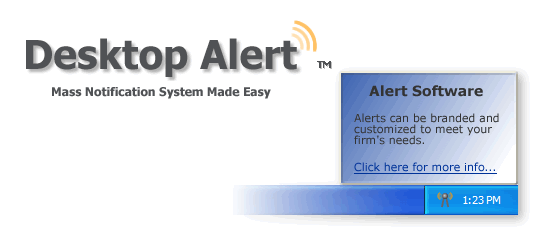 Desktop Alert Software