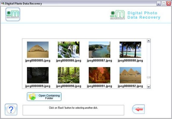 Digital Image Uneraser Software