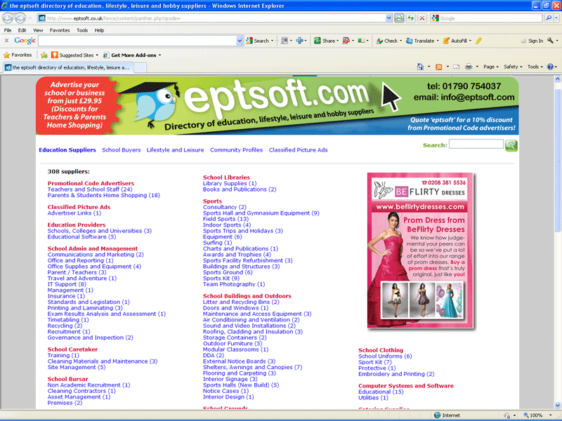 Directory Magazine Advertisers