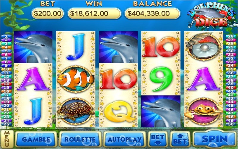 Dolphins Dice Slots for Mac