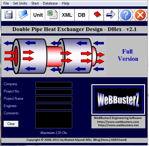 Double Pipe Heat Exchanger Design