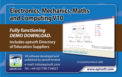 Electronics Mech Maths and Computing