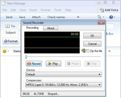 Email plus Voice for Windows Live Mail