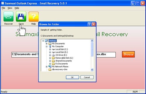 Emails Recovery Utility