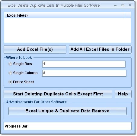Excel Delete Duplicate Cells In Multiple