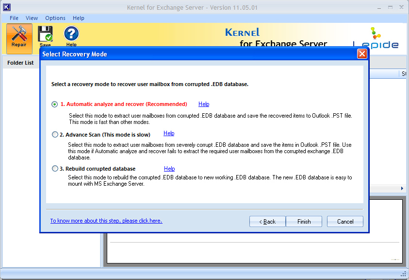 Exchange 2000 Recovery