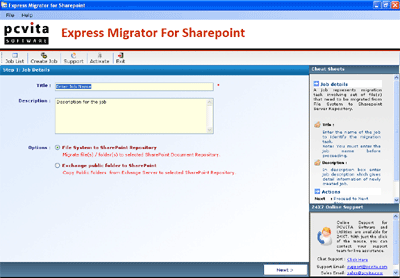 Exchange to SharePoint
