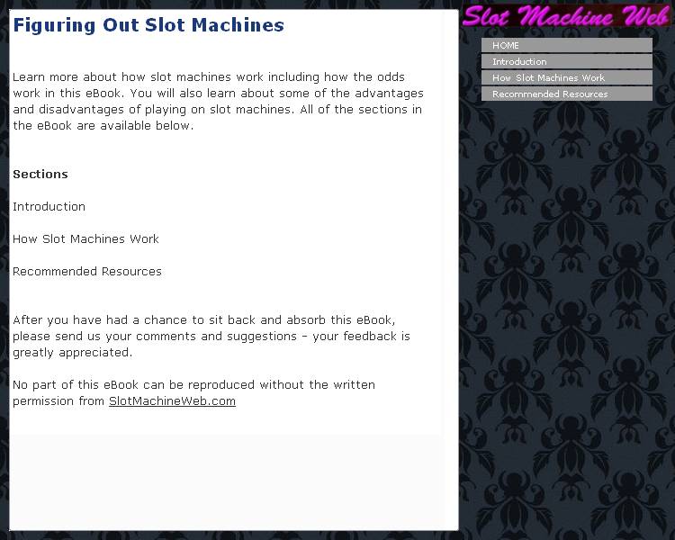Figuring Out Slot Machines