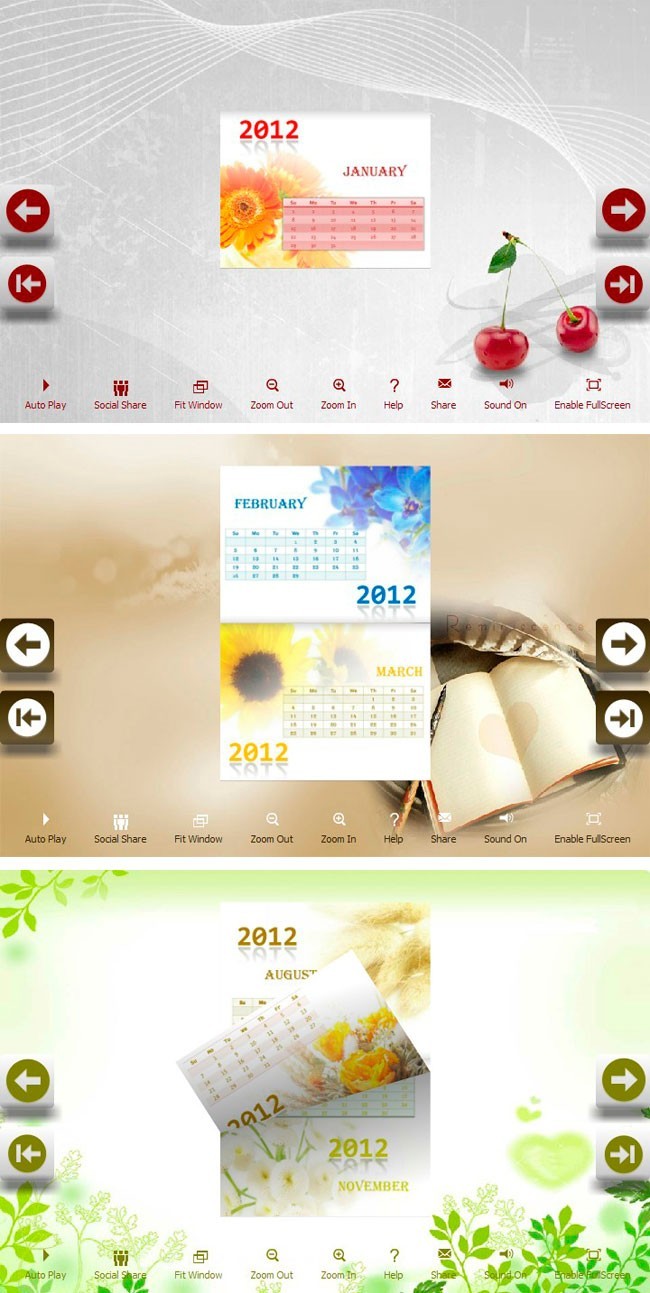 Flipbook_Themes_Package_Calendar_Pretty