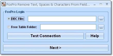 FoxPro Remove (Delete, Replace) Text, Spaces & Characters From Fields Software