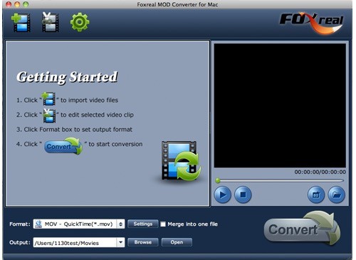 Foxreal MOD Converter for Mac V