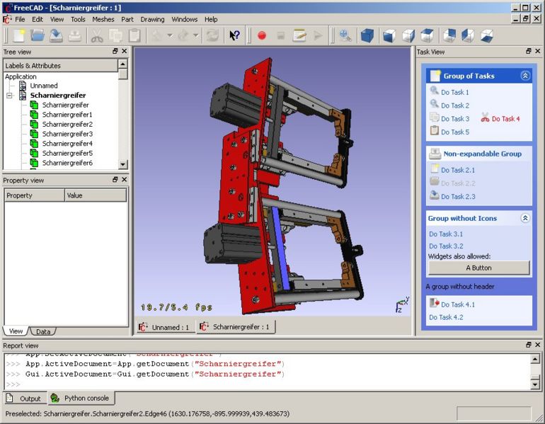 FreeCAD for Linux 0.12 Revision