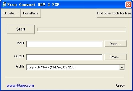 Free Convert M4V 2 PSP