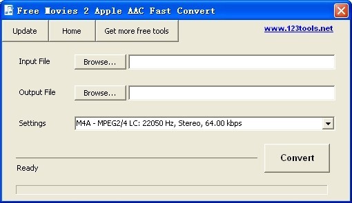 Free Movies 2 Apple AAC Fast Convert