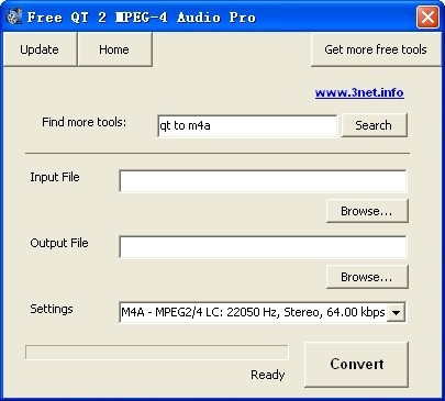 Free QT 2 MPEG-4 Audio Pro