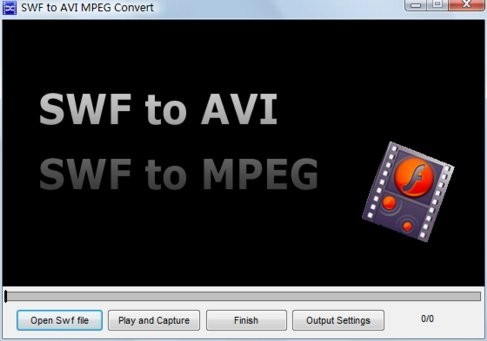 Free SWF to AVI MPEG Convert