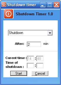 Free Shutdown Timer
