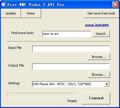 Free WMP Video 2 AVI Pro