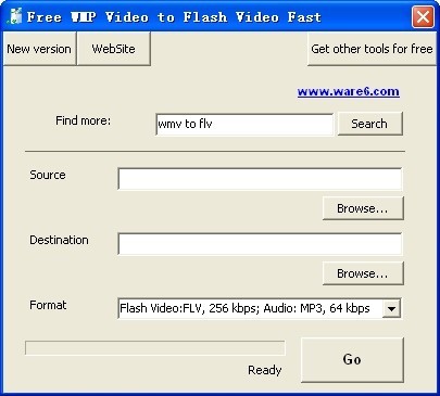 Free WMP Video to Flash Video Fast