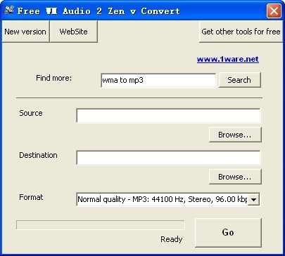 Free WM Audio 2 Zen v Convert