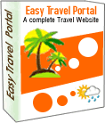 Free travel website design script