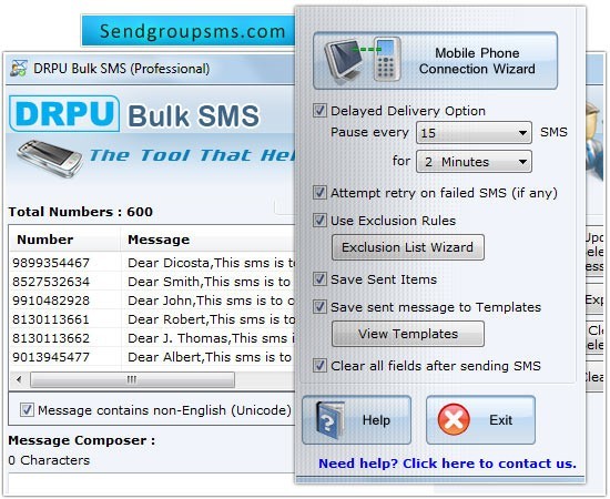 Gateway De SMS