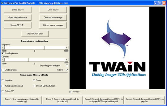 GdTwain Pro SDK - Site License