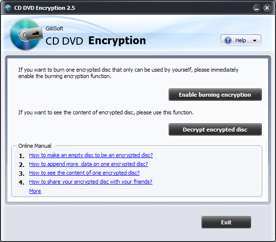 Gili CD DVD Encryption