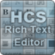HCS Rich Text Editor
