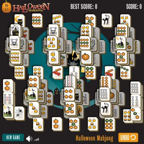 Halloween Diamond Mahjong