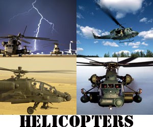 Helicopters Screen Saver