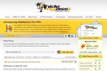 Hide My Ass! Web Proxy