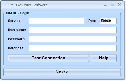 IBM DB2 Editor Software