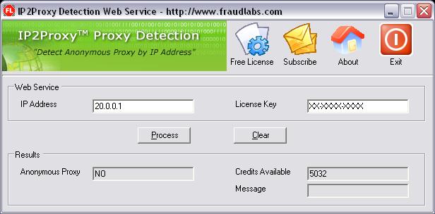 IP2Proxy Anonymous Proxy Detection