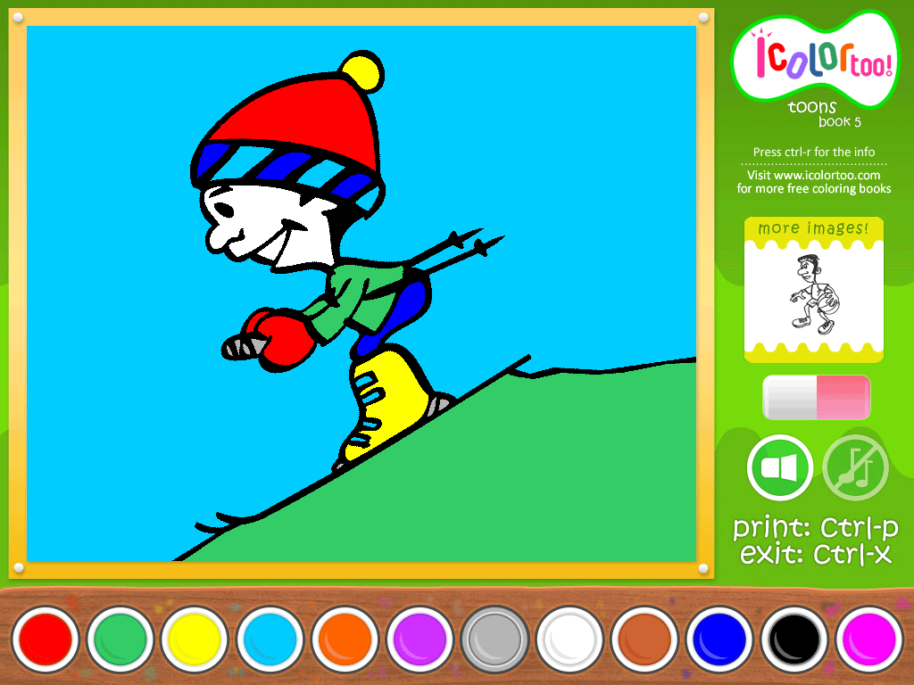 I Color Too: Toons 5