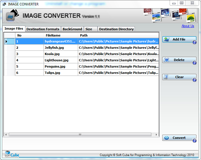Image converter convert Images to any formats or icons