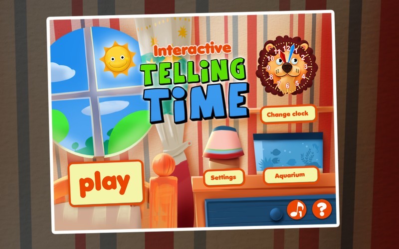 Interactive Telling Time - Learning to tell time is fun